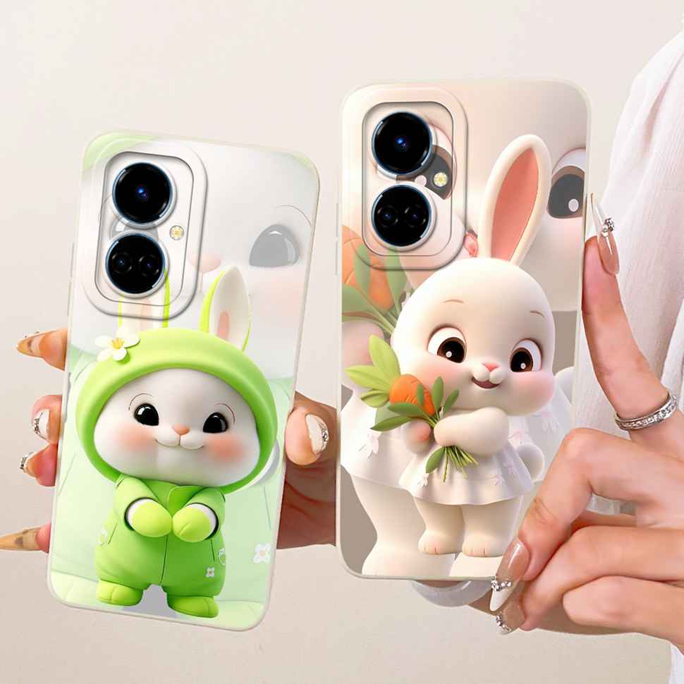 For Tecno Camon 19 CI6n Case Blue Pattern Cat Cover Soft Silicone Casing For Tecno Camon 19 Camon19 Cover Phone Shell
