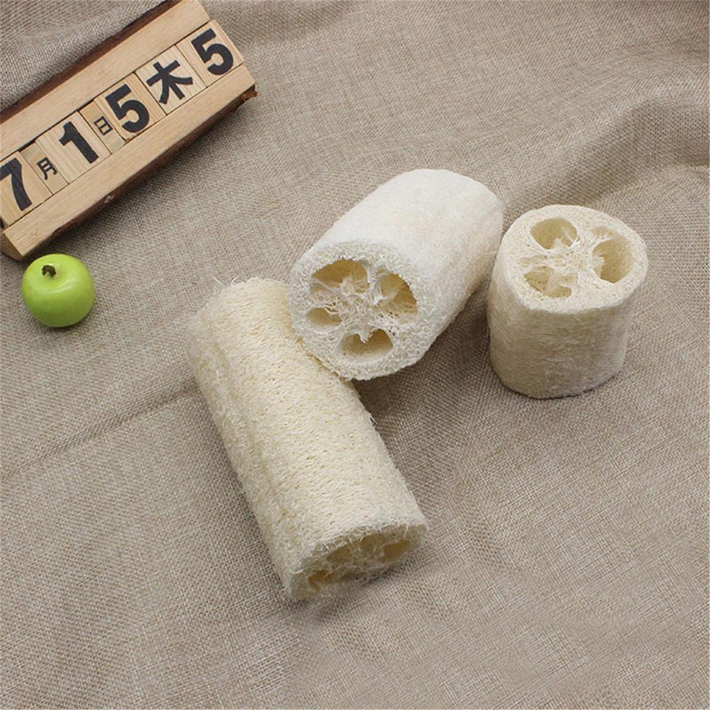 New Natural Loofah Sponges Bath Body Shower Sponge  Pad Hot Towel Gourd Bath