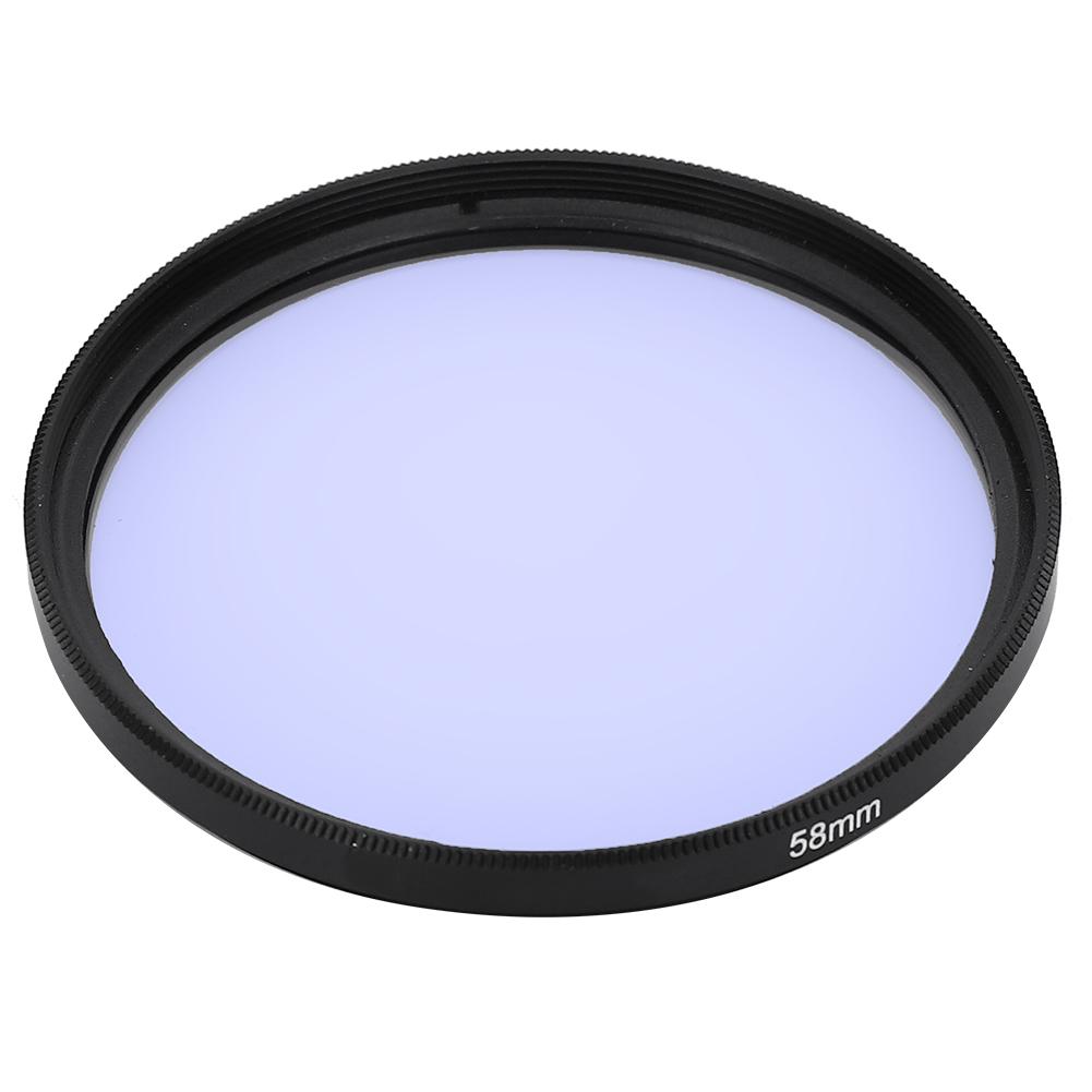 Junestar 58mm Pollution Reduction Lightweight Starry Sky Night Lens Filter for SLR Camera