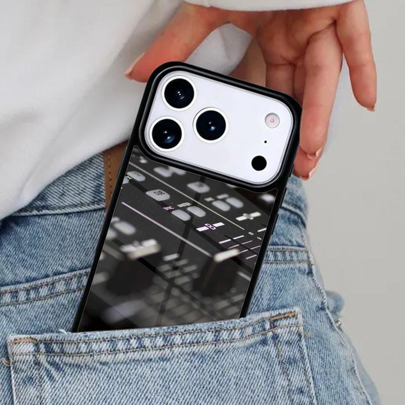 Чехол для телефона Музыкальный DJ-микшер для iPhone 16e 15 14 13 12 17 Pro Max Plus Air 17pro Чехол