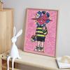 Diamond painting painting kit heart flower character handmade diy home decoration painting