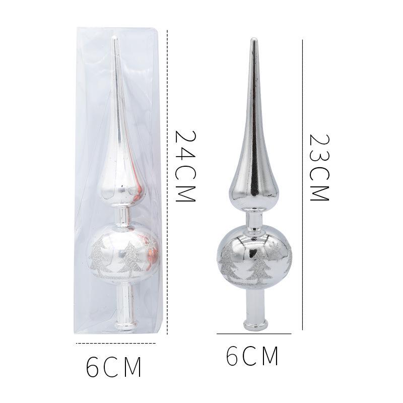 Гальванизированный тыквенный наконечник для рождественской елки