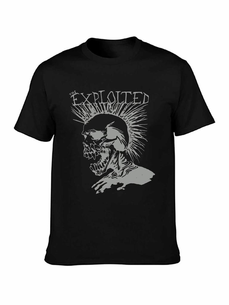 ВИНТАЖная футболка The Exploited панк мертвый живой концерт смерть 90 Перепечатка