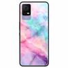 For TCL 405 / 406 / 408 / T506 Case Flower Marble Black Bumper Soft TPU Silicone Cover for TCL 408 405 Phone Cases Lovely Capas
