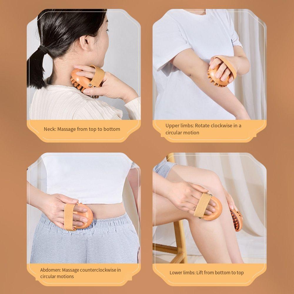 Anti-static Scalp Massage Brush Eliminate Local Fat Gua Sha Brush Air Cushion Massager Comb  Leg