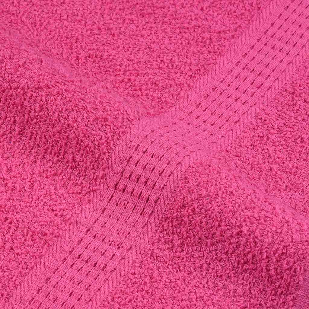 FROGN Bath Towels 4 pcs Pink 50 x 100 cm 360 g m²