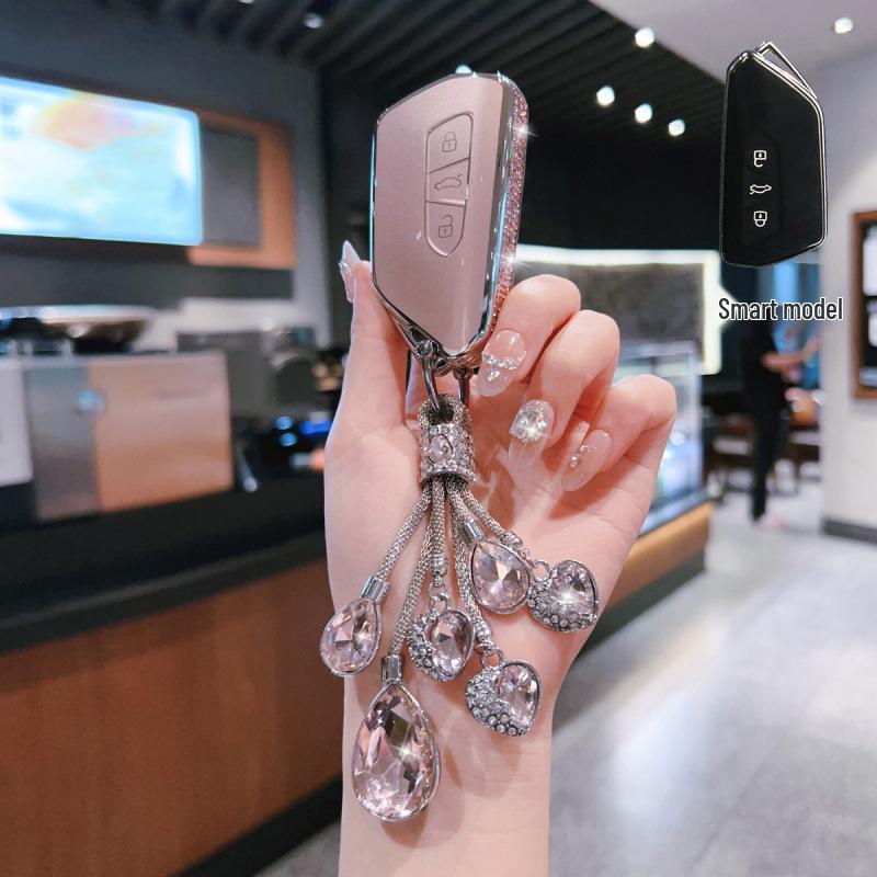 Чехол для ключей Volkswagen ID.3/ID.4/ID.6/ID.7 CROZZ, защитная пряжка для женщин