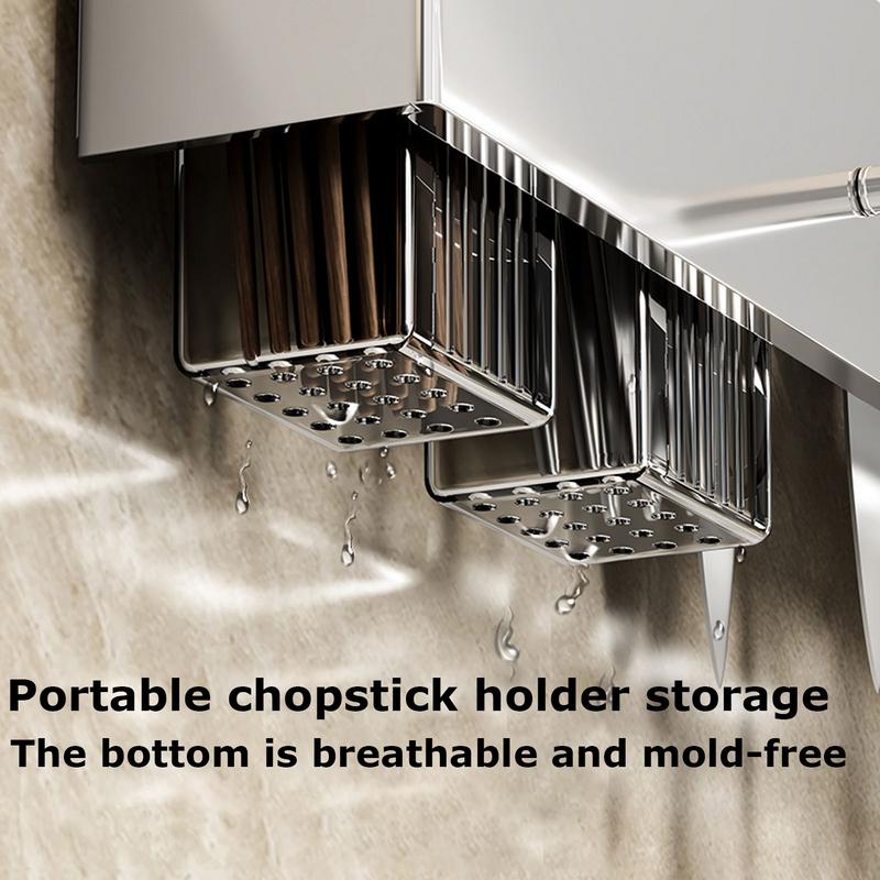 Kitchen Utensil Holder Adhesive Kitchen Rail with Hooks 50cm Kitchen Tool Holder Stainless Steel Dangling Utensil Holder for