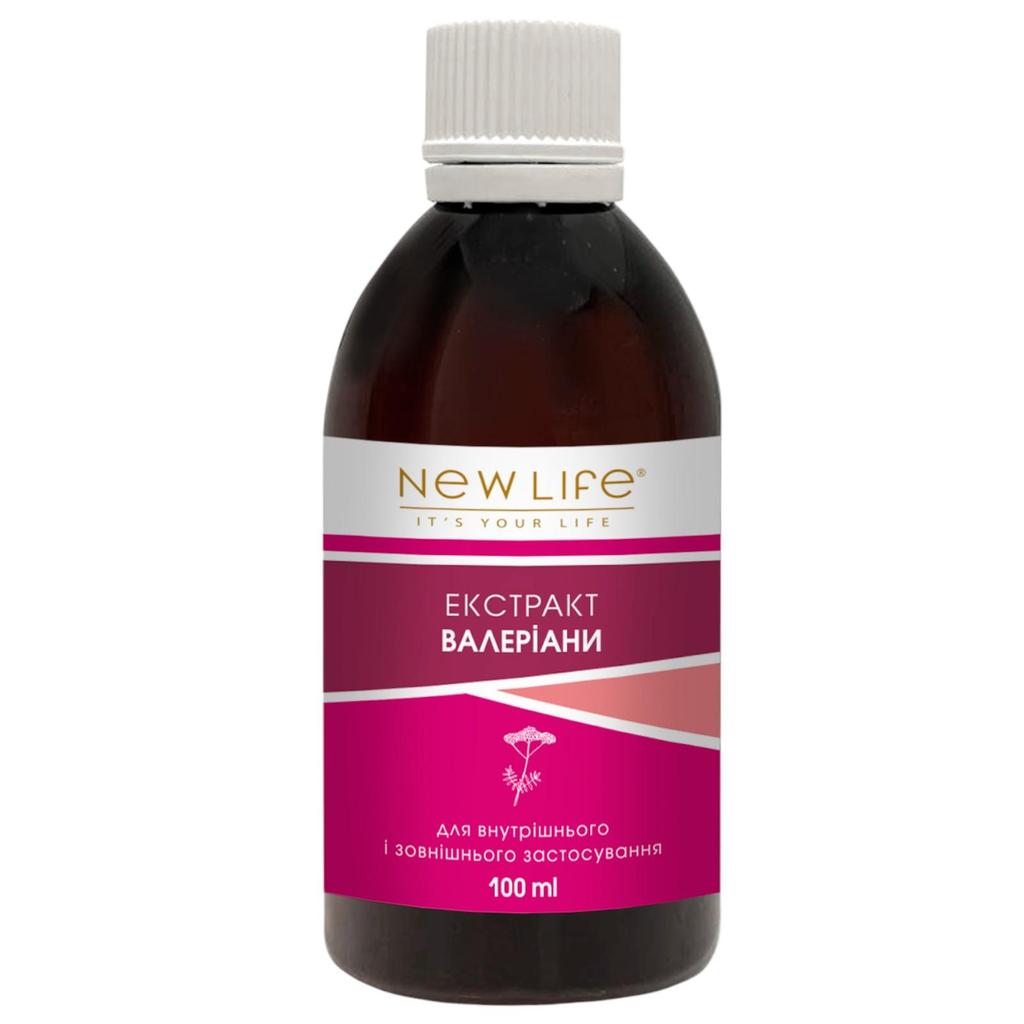 Valerian Extract Tincture Herbal Liquid Supplement Dietary New Life