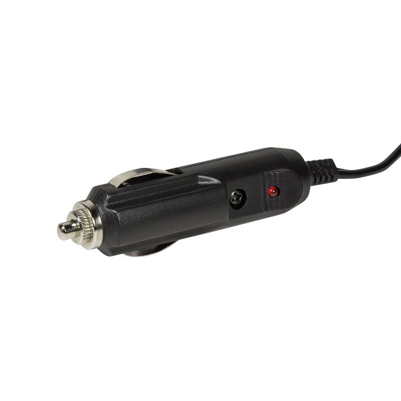 Cigarette Lighter Power Cable Extension Cord 12V 5m M/F, 60W, LogiLink Black