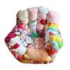 Stuffed Animal Storage Bean Bag Chair Cover Waterproof Clear PVC Extra Large Kids Plush Toy Storage Sofa Nursery Bedroom Dolls Organizing Sofa