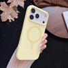 Яркий Жидкий Силикон Для Чехла Magsafe Для iPhone 17 Air 16 15 14 13 12 Pro Max Конфетный Цвет Беспроводная Зарядка Мягкая Крышка