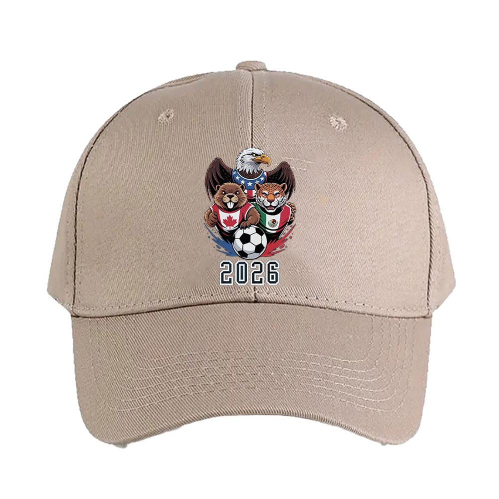 USA Mexico and Canada Baseball Cap Woman Man Adjustable Trucker Cap Adult with Curved Brim Casual Hat football fan