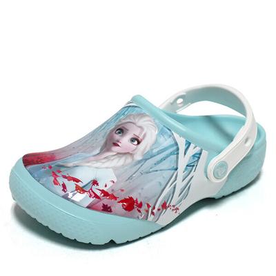 Детские сандалии Fun Wrap Frozen 2 Clogs Ice Blue Kids Junior Toddler Elsa Frozen Shoes
