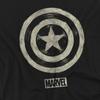 Captain America Mens Ballpoint T-Shirt