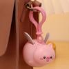 1/2Pcs Pig Keychain Pendant with Flapping Wings Pull String To Vibrate Fun Toy Decoration Kids Bag Pendant Car Keychain