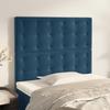 VidaXL Headboard Bedroom Furniture Bed Accessories Single Bed Heads Bed Frame Interiors Dark Blue 3116812