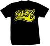 New Music Resist "Logo" Yellow On Black T Shirt