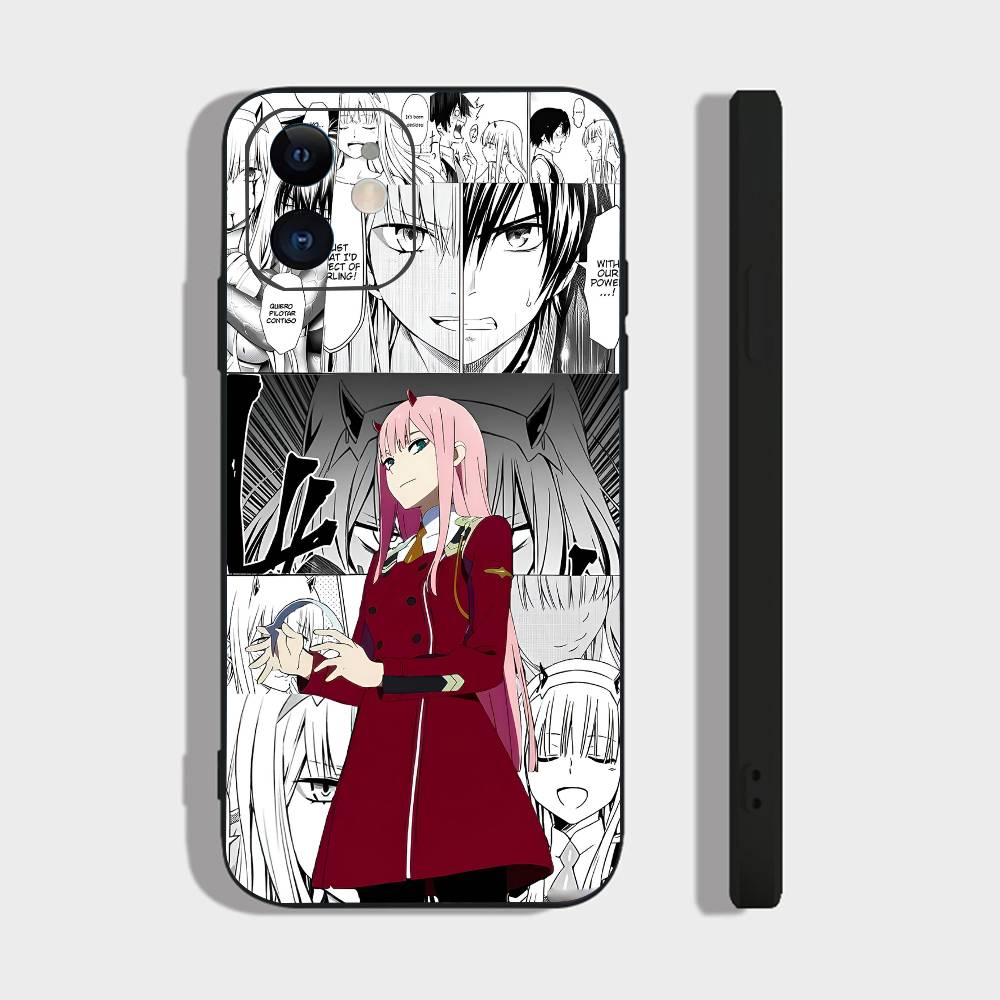 Аниме Девушка Ноль Два Для iPhone 17 Air 16 Pro Max 15 14 13 Чехол на все устройство Защита от ударов MagSafe Чехол
