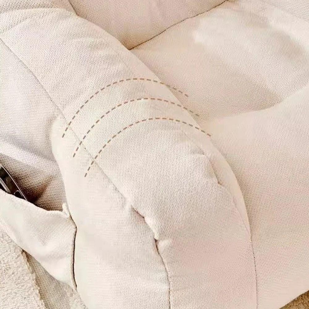 Soft Fabric Lazy Sofa Comfortable Ergonomic Kids Sofa Chair Bear Shaped Fluffy sofa Living Room