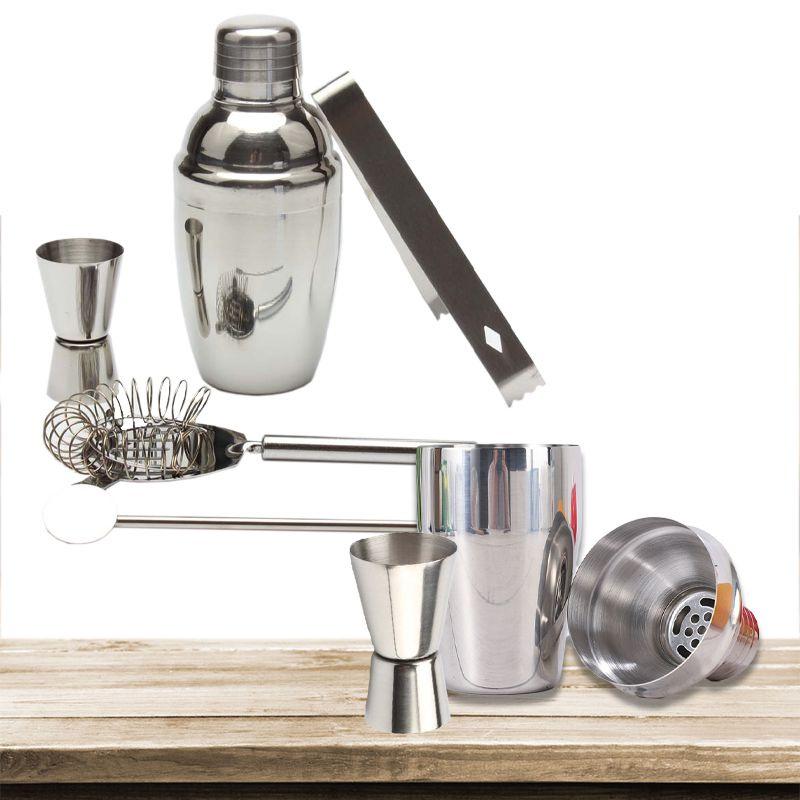 Ultimate 550ml Stainless Steel Cocktail Shaker Set For Professional Bartending