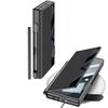 Мобильный телефон Samsung Z Fold6 Кронштейн из хитиновой кожи Складной экран Защита от падений Чехол-книжка Кожаный чехол Пленка Встроенный слот для ручки