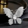 The Unique Sweet Art And Fresh Temperament Of The French Butterfly Light Luxury Zircon Brooch Are Designed Niche Manner