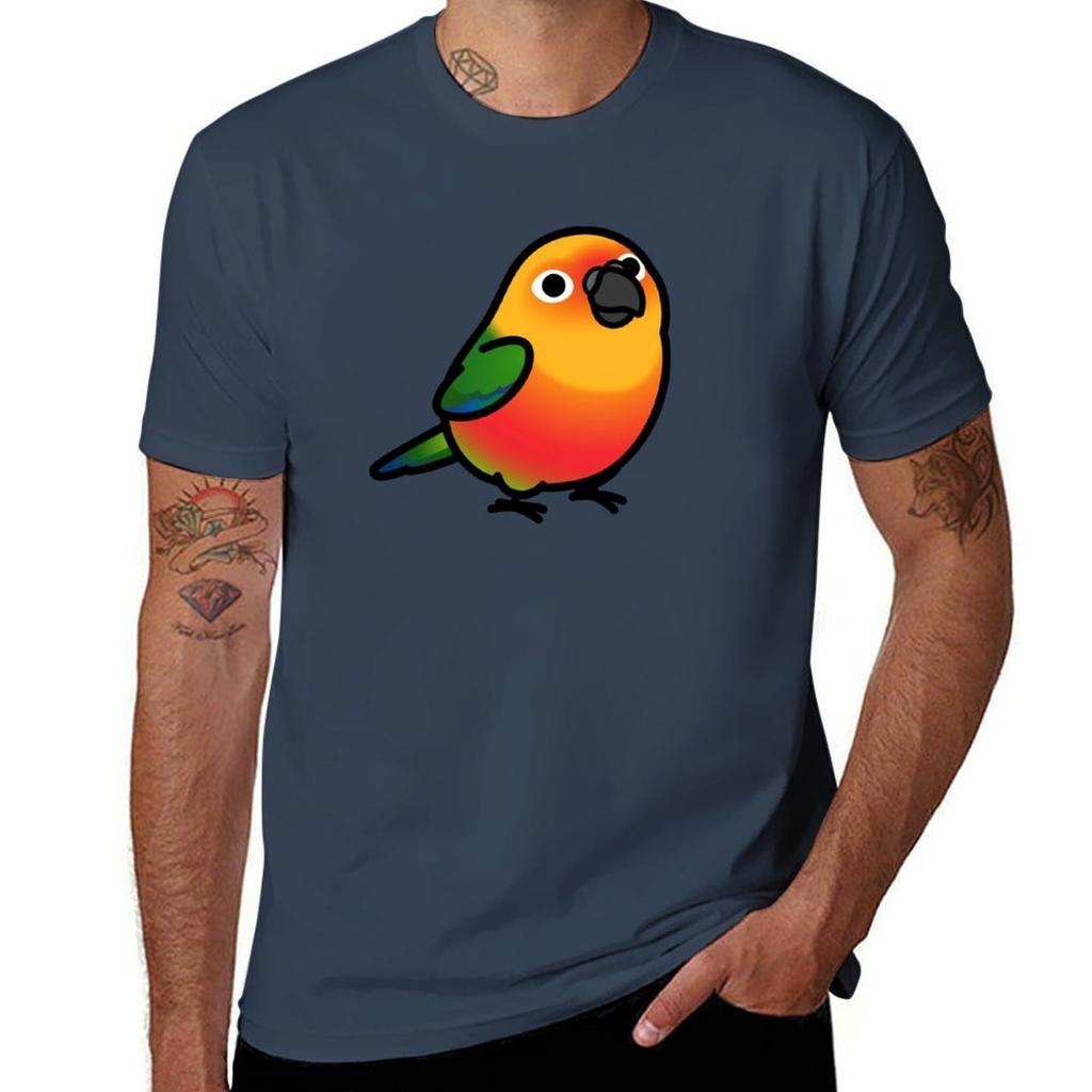 Chubby Jenday Conure Tshirt Casual Street Style Short Sleeve Tee