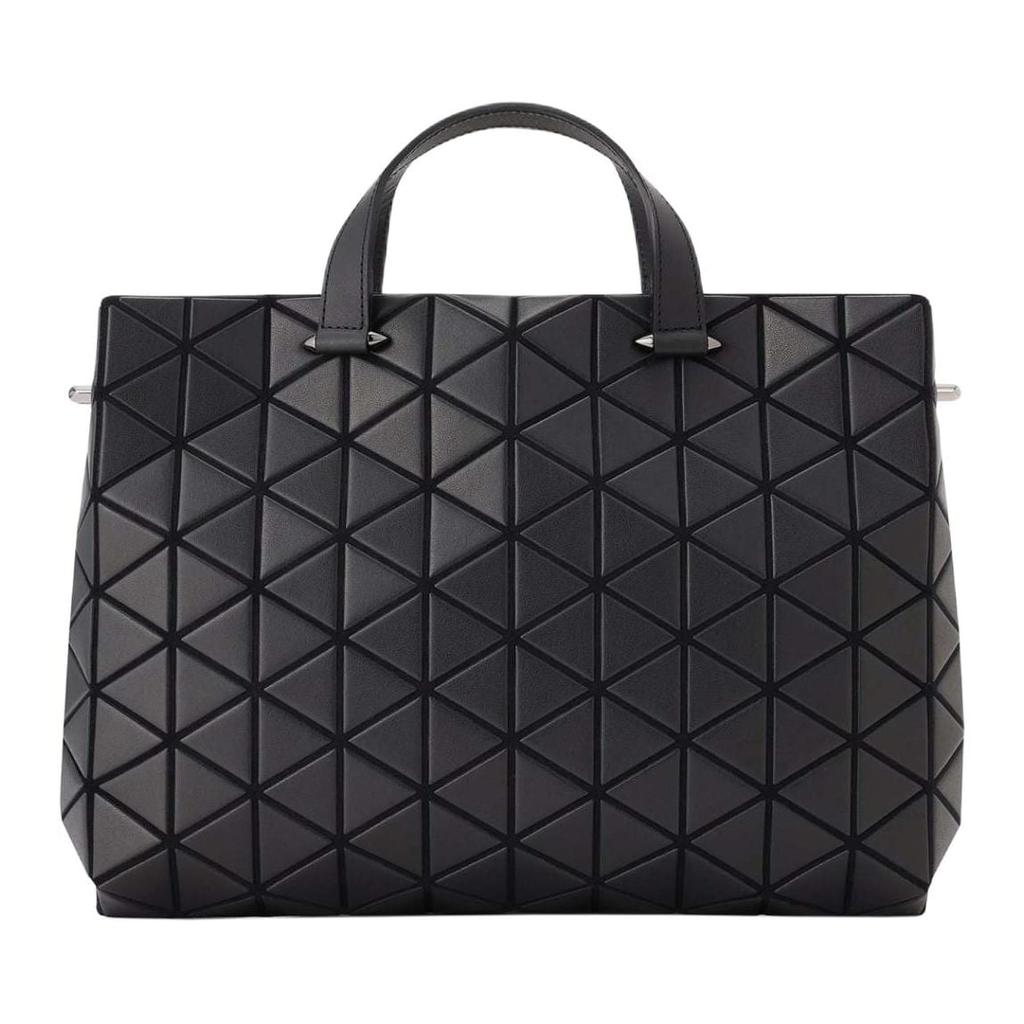 ISSEY MIYAKE Artificial Leather Shoulder Bag, Crossbody Bag, Handbag Women's Black BB43-AG205-16