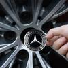 4pcs 75MM For MERCEDES BENZ AMG W205 W213 W206 W166 W176 W220 W253 C180 C200 Car Wheel Center Covers Stickers Hub Caps Sticker