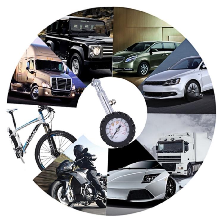 Манометр для шин Автомобильный манометр для проверки давления в шинах с корпусом Манометр давления воздуха