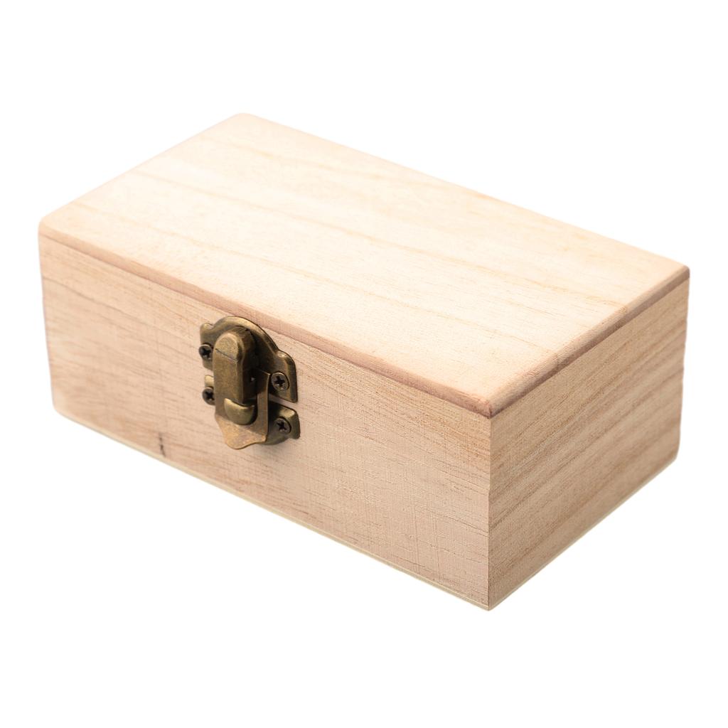 Коробка 1 шт/3 шт простая деревянная квадратная навесная для хранения вещей