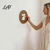 Nordic Style Wall Art Rustic Wooden Stickers Rabbit Goose Decor Cute Sticker for Kids Room Animal Bedroom Nursery Photography Prop Non Damaging