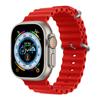 Ремешок Ocean для Apple, ремешок для часов 49 мм, 45 мм, 44 мм, 40 мм, 41 мм, 42 мм, 38 мм, силиконовый браслет Correa iWatch Ultra series 8 7 6 5 4 3 SE