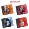 Japanese Anime Chainsaw Man Cute Cartoon Comics Purse Student Game Wallet Credit Card Holder