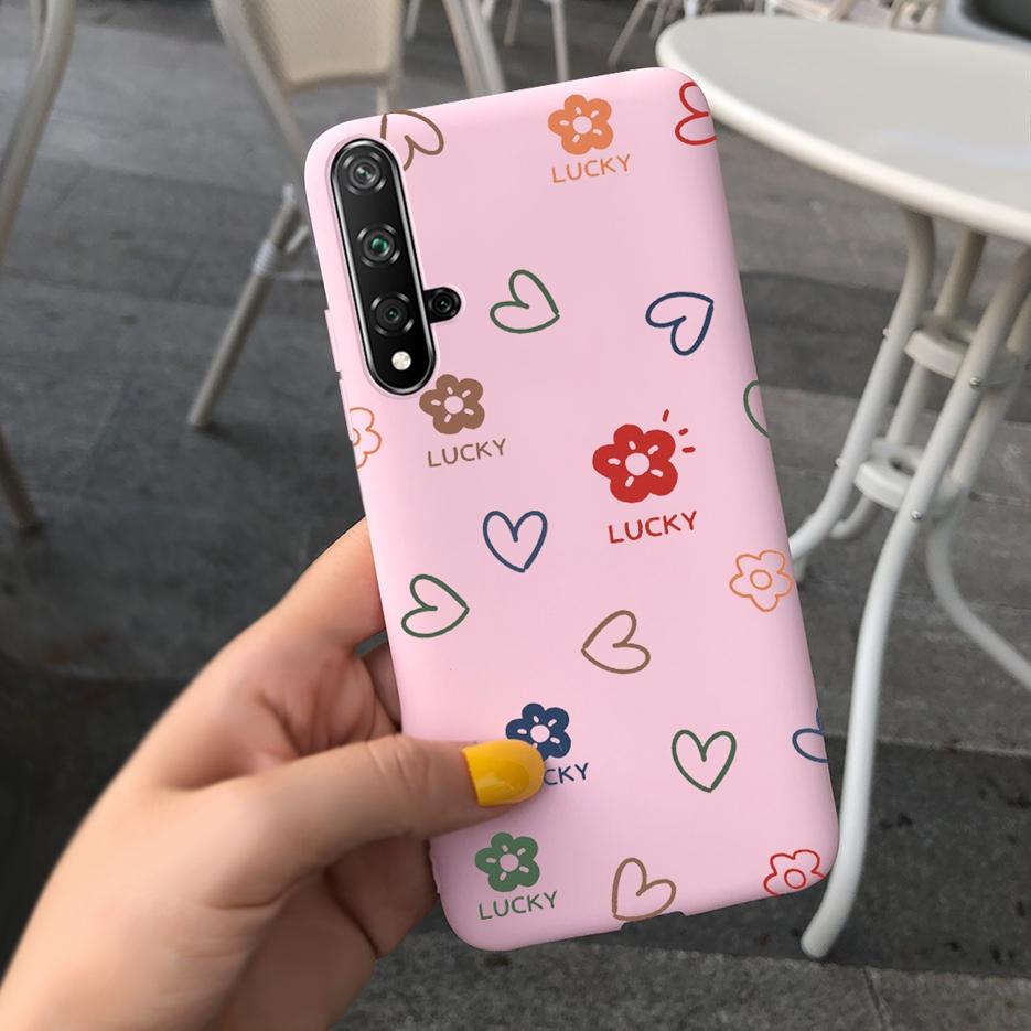 For Huawei Nova 5T Case Honor 20 Fashion Art Painted Cover Soft Slim Phone Case For Huawei Nova 5T 5 T Honor20 Back Cover Bumper