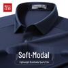 Мужская мягкая модальная рубашка-поло Hodo в стиле business casual с коротким рукавом