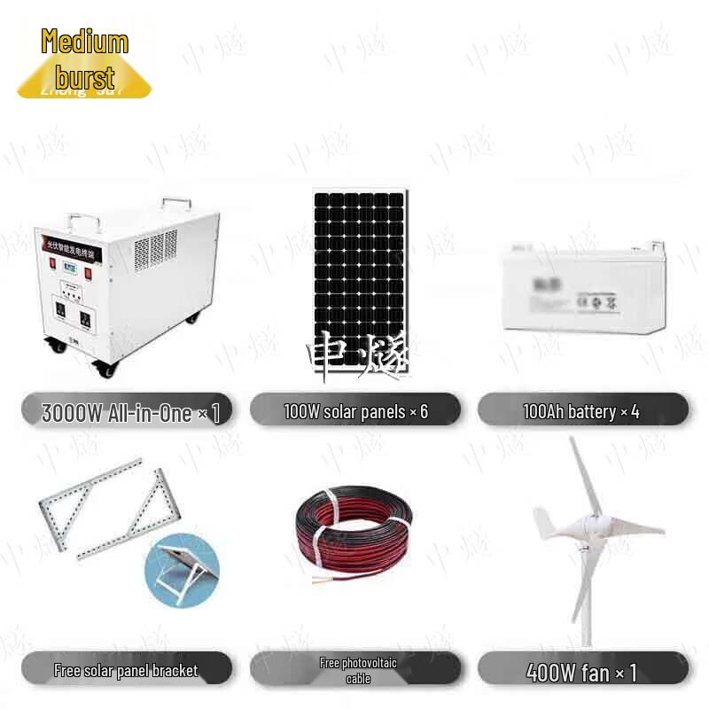 ZhongSui Home Wind-Solar Hybrid Power System