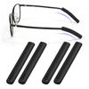 45326 Pairs Silicone Eyeglasses Temple Tips Sleeve Non-slip Glasses Retainers Lightweight Soft Ear Sock Sleeves for Sunglasses Reading Eyeglasses