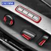 Soft Carbon Fiber Seat Adjustment Button Sticker For Cupra Tavascan 2024 2025 2026 2027 LHD RHD Seat Control Panel Accessories