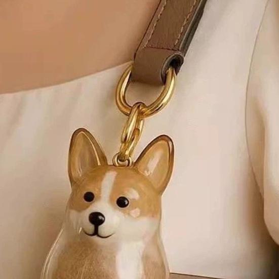 1/3Pcs Dog Bag Hair Collector Keychain Waterproof Keychain