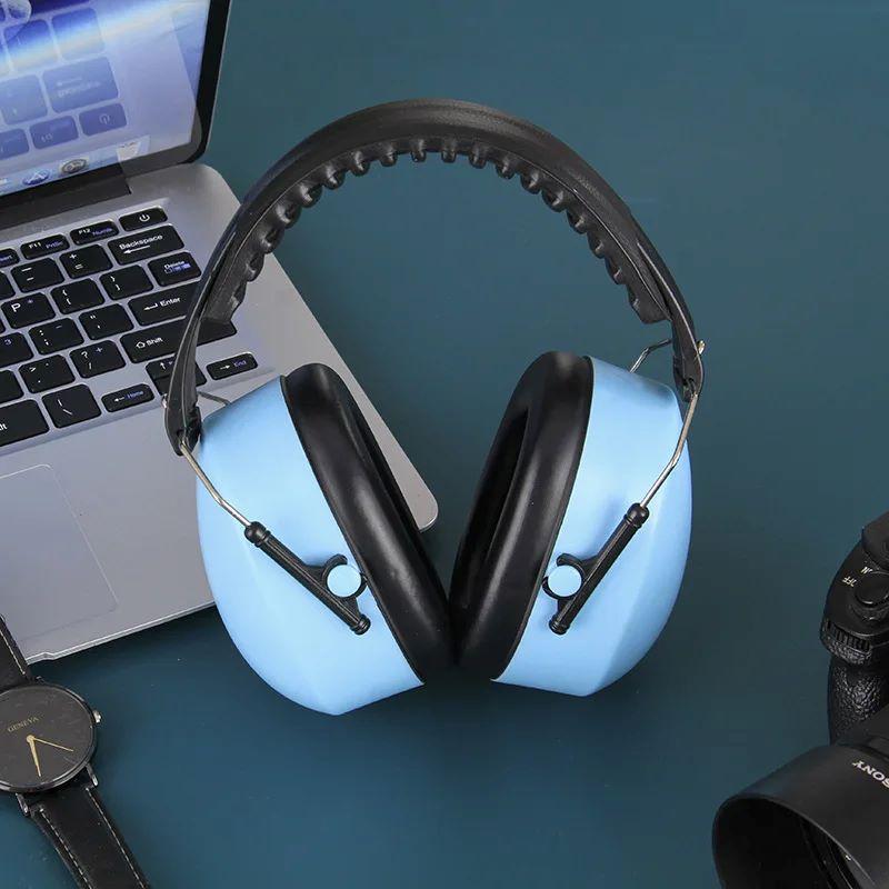 Портативные цветные противошумные наушники для работы, защиты ушей, для работы, учебы, сна, работы по дереву, стрельбы, защиты слуха