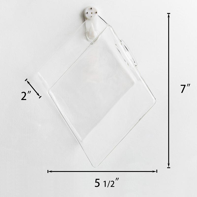 Креативная настенная стеклянная ваза для гидропонных растений, украшение для дома и офиса, подарок