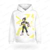 Аниме Мужская Толстовка Гоку 2024 Dragon Ball Оверсайз Хип-Хоп Рубашки Толстовка Топы Тренд Супер Сайя Одежда Мода