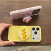 Магнитный чехол-подставка 3D Лимон Персик для iPhone 17/16 Pro Max/15 Pro