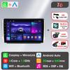 Autoradio sans fil Carplay pour Peugeot 2008 208 2012-2018 lecteur vidéo multimédia stéréo 2Din stéréo Navigation DVD unité principale