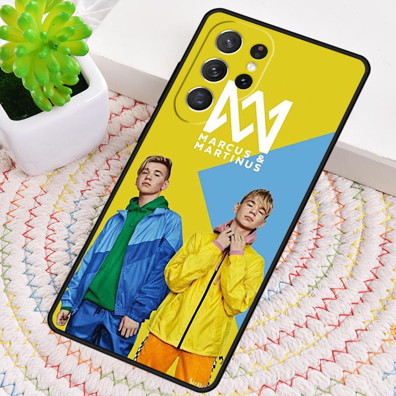 Marcus Martinus Два парня Силиконовый чехол для телефона для Samsung Galaxy note 10 pro S26 S25 S24 S23 S22 S21 Plus S25Ultra Capa Чехол
