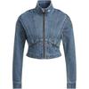 adidas Оригиналы SS25 ДЖИНСОВАЯ КУРТКА Джинсовая куртка Женская KH1183