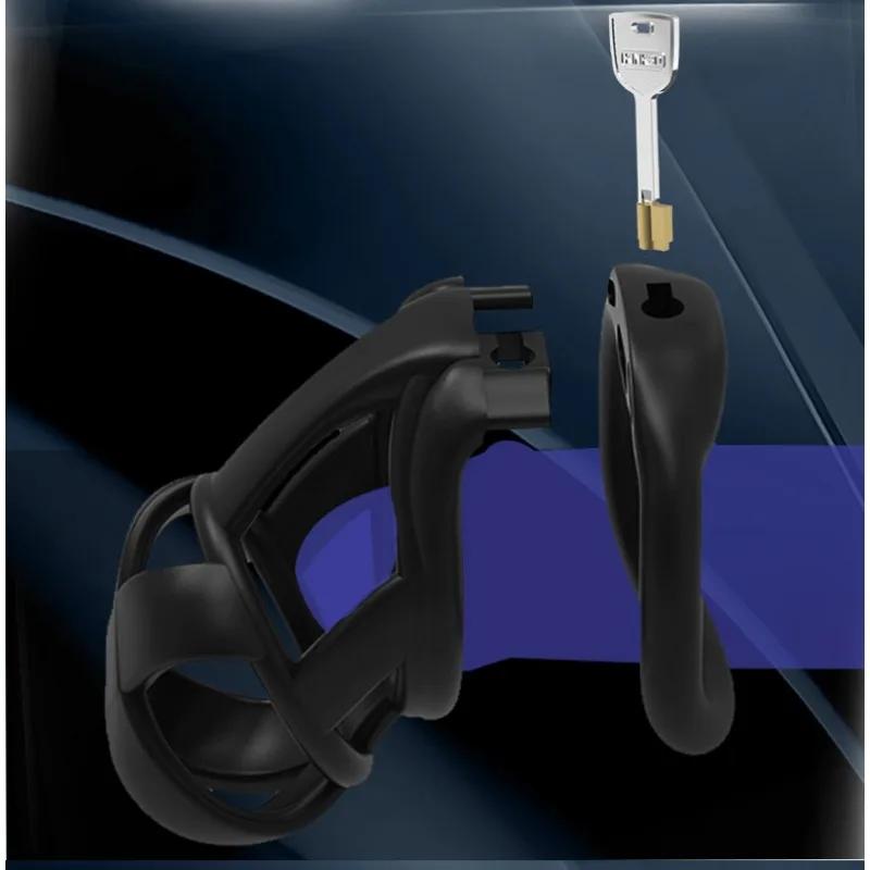 25 Мужской пояс верности Новый встроенный маленький замок-сердечник Замок верности для мужчин Клетка для птиц Кольцо-таблетка и Приспособления для груминга Альтернативные игрушки