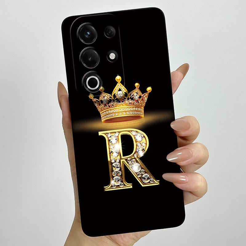 Чехол для itel S25 Ultra S686LN Роскошные Буквы Короны Матовый Мягкий Силикон Защитная Задняя Крышка для ItelS25 S 25 Ultra 5G Fundas